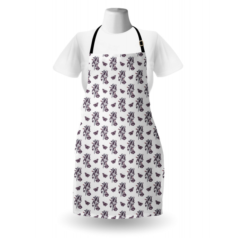 Butterflies Belladonnas Apron