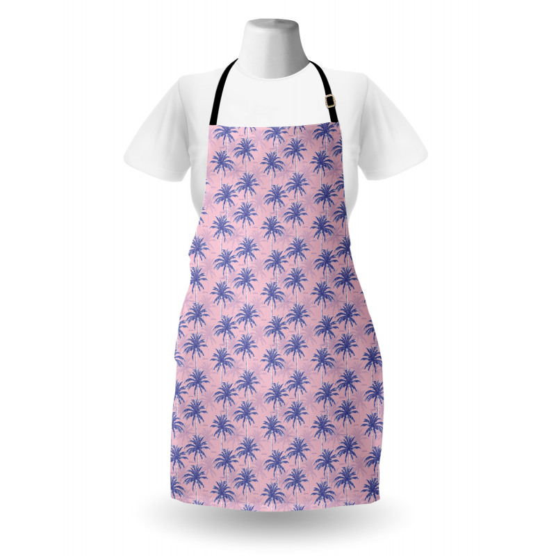 Abstract Jungle Palms Aloha Apron