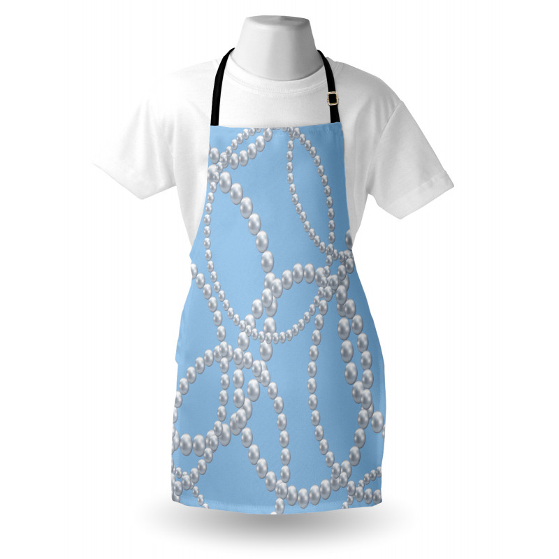 Pearl Necklace Bracelet Apron