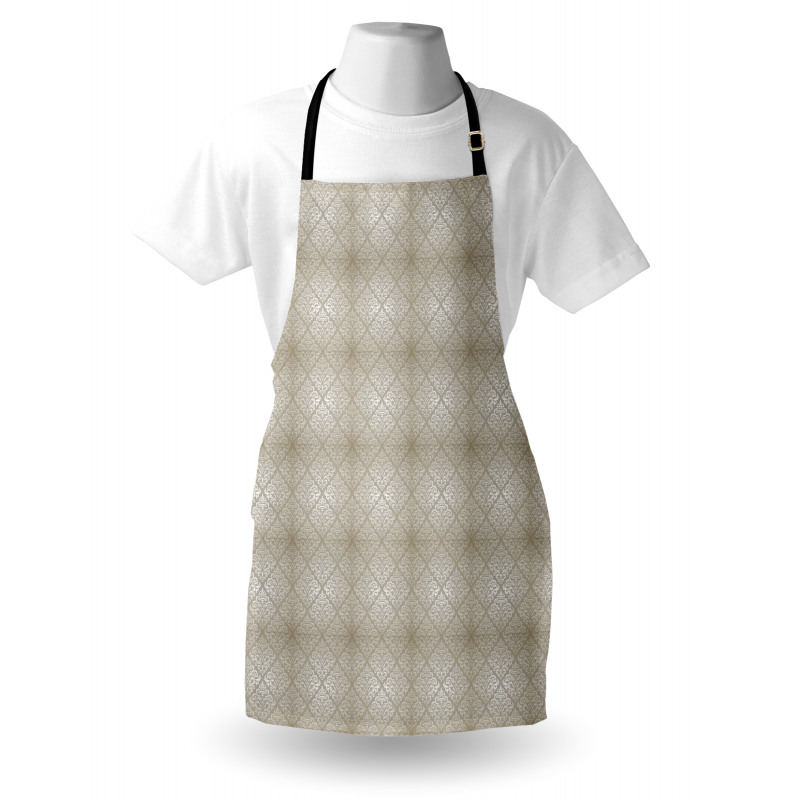 Damask Like Royal Motifs Apron