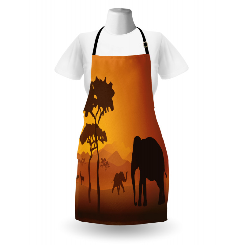 Savanna Mammals Apron