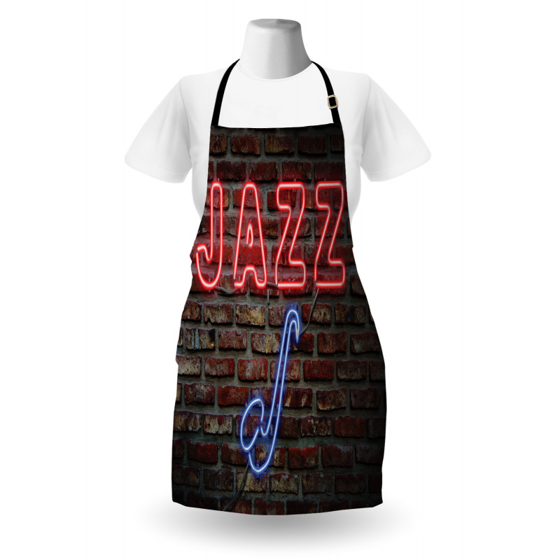 All Jazz Sign Brick Wall Apron