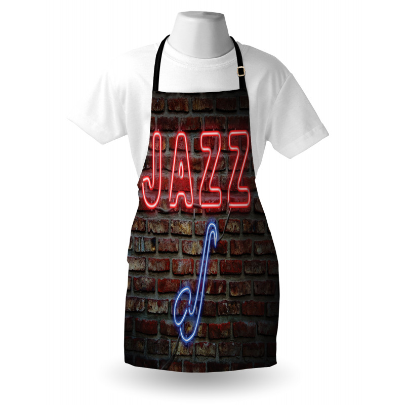 All Jazz Sign Brick Wall Apron