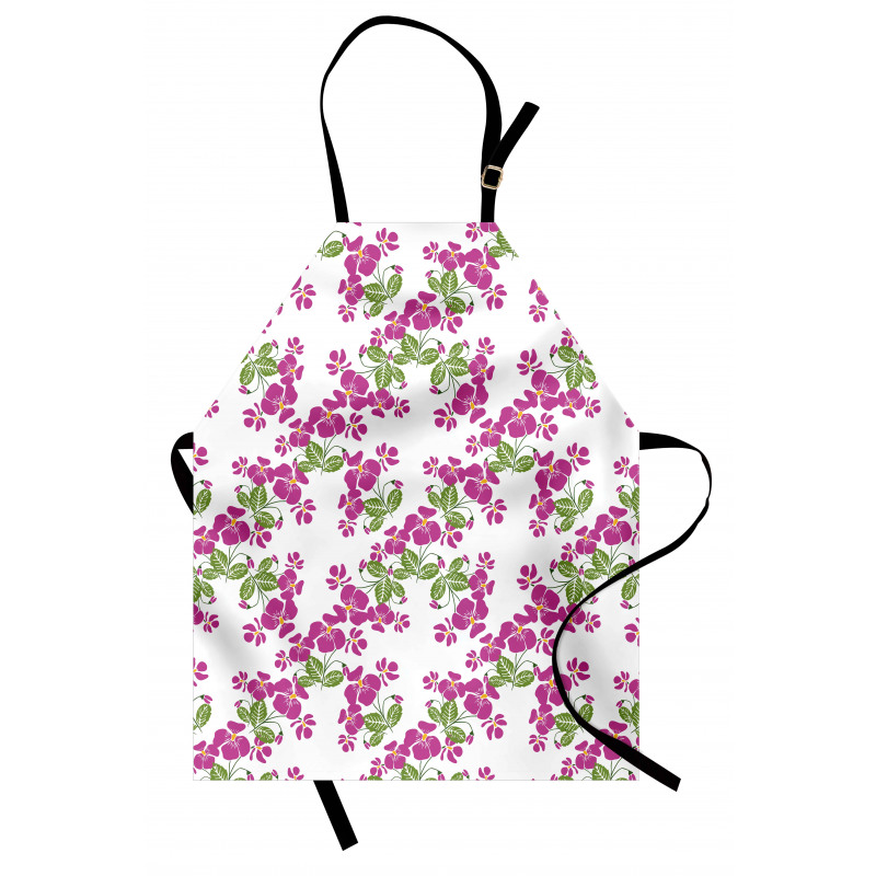 Spring Romance Flowers Bloom Apron