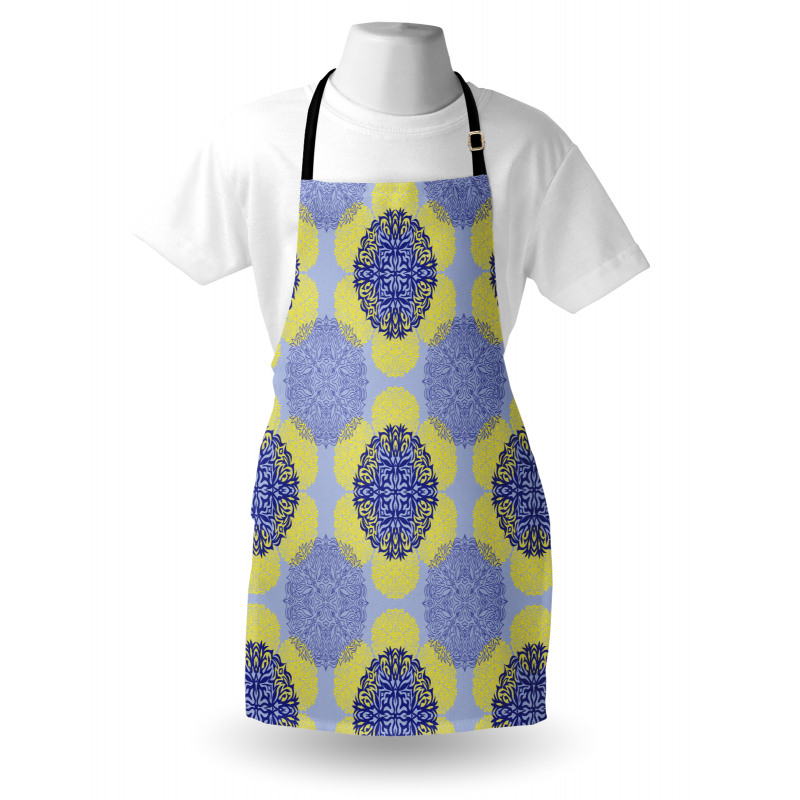 Asian Style Art Symbols Apron