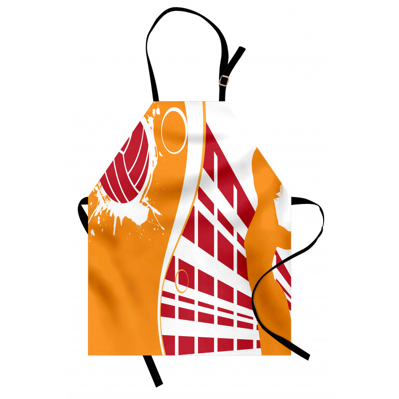 Summer Tones Lady Player Apron