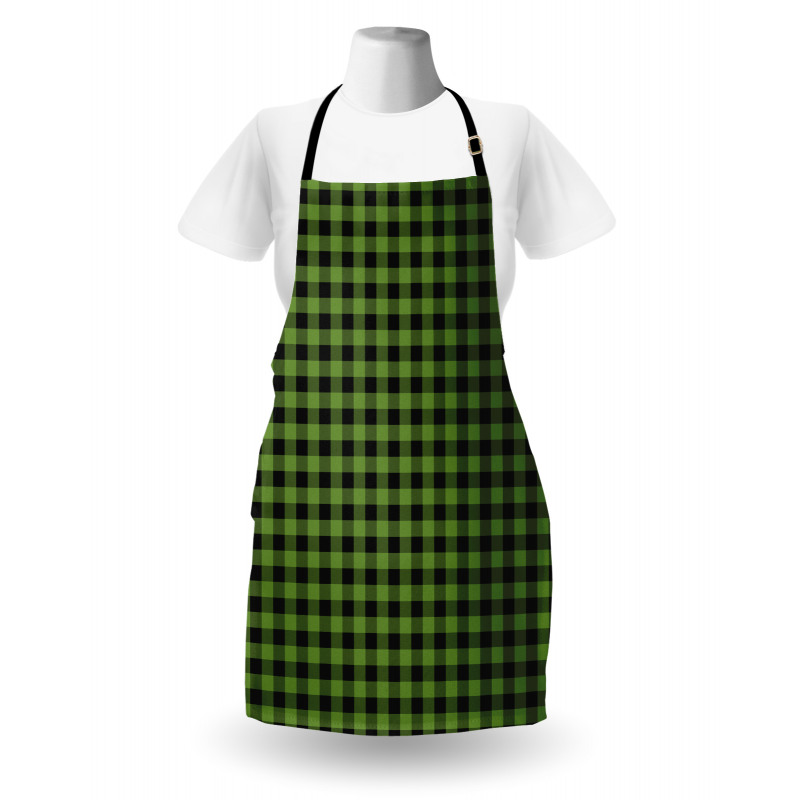 Natural Plaid Inspired Apron