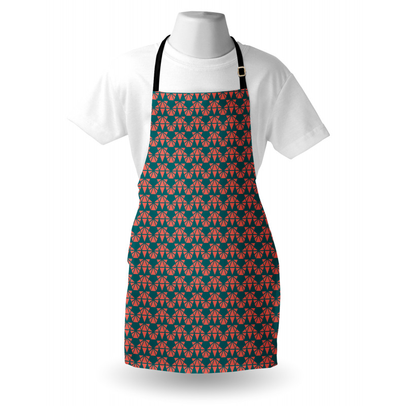 Simple Modern Triangles Apron