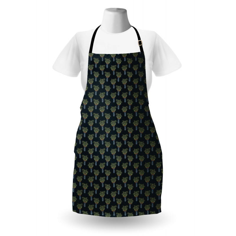 Palm Trees Island Botany Apron