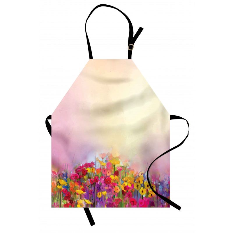 Pastel Ombre Meadow Apron