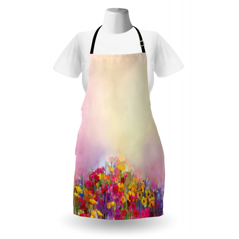 Pastel Ombre Meadow Apron