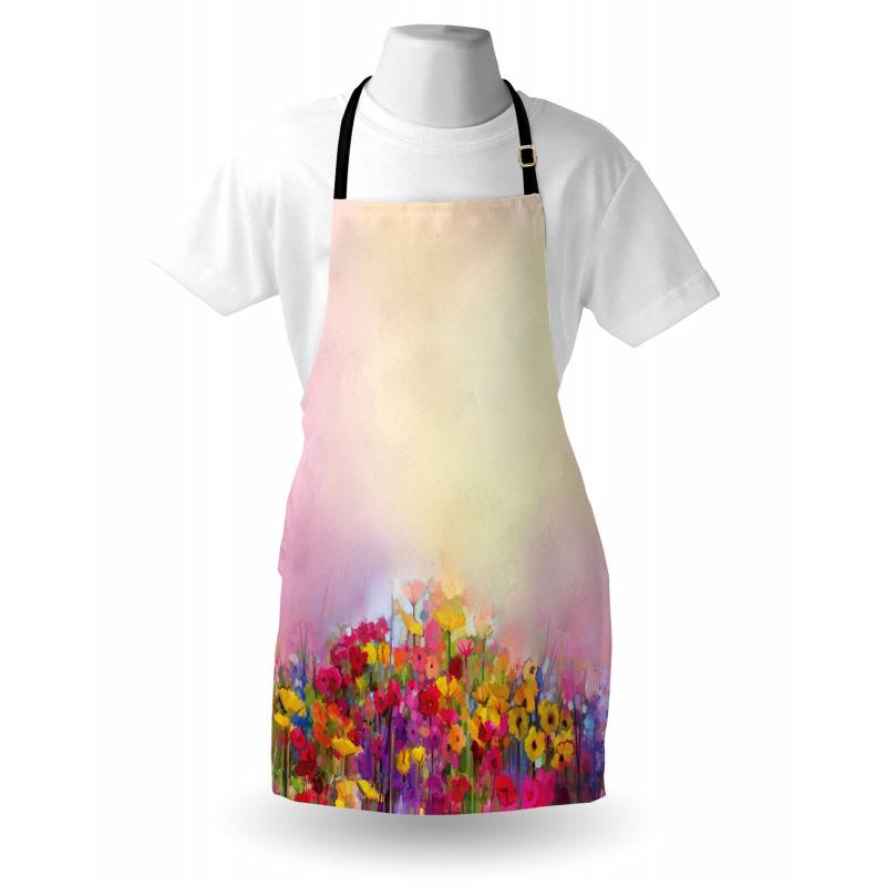 Pastel Ombre Meadow Apron