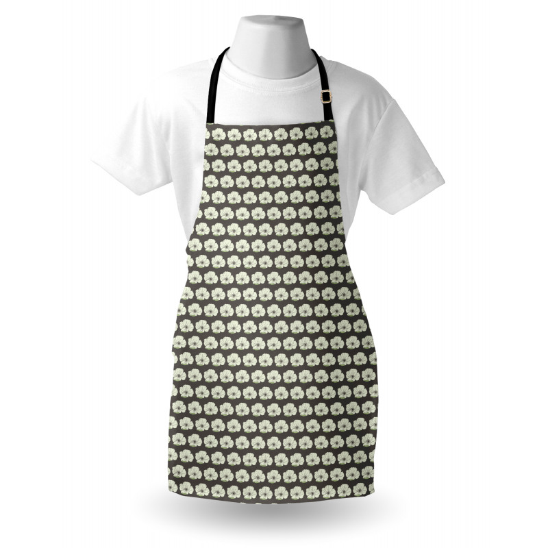 Graphic Spring Blossoms Art Apron