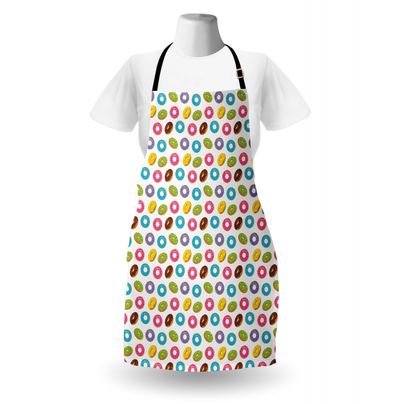 Baked Glazed Dougnuts Art Apron