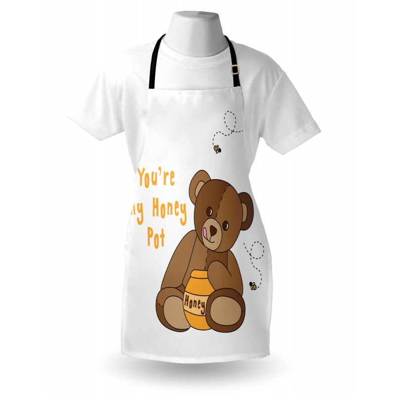 You're My Honey Pot Bear Apron