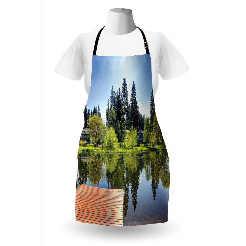 Scenic View Countryside Apron