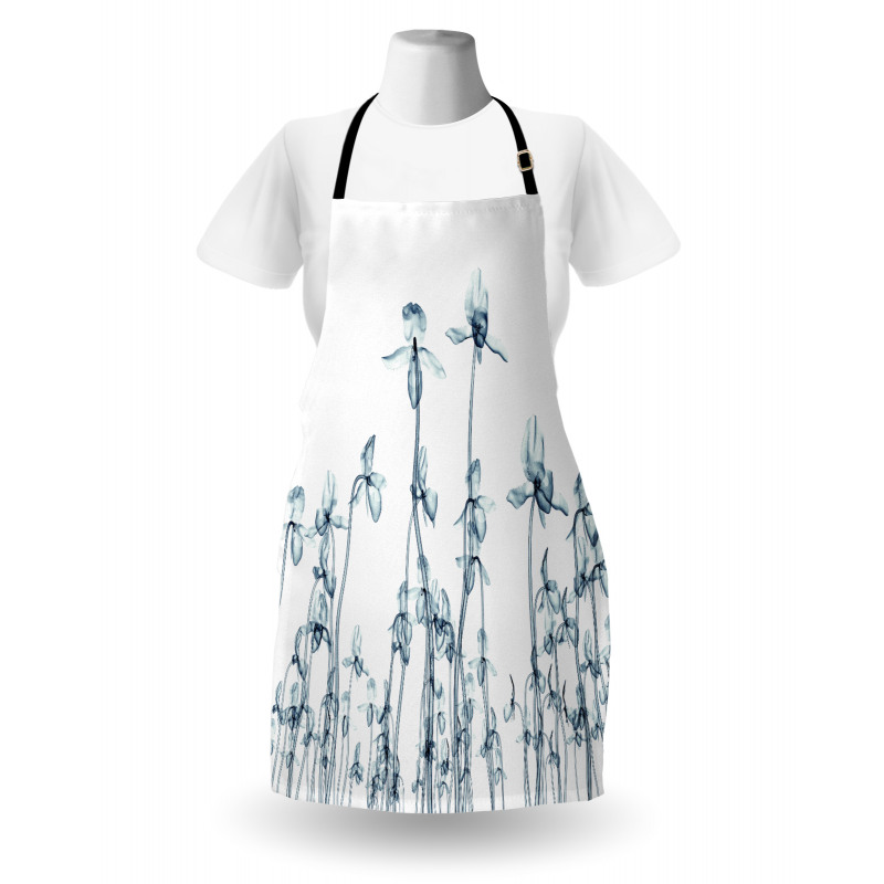 Orchids Floral Photo Apron