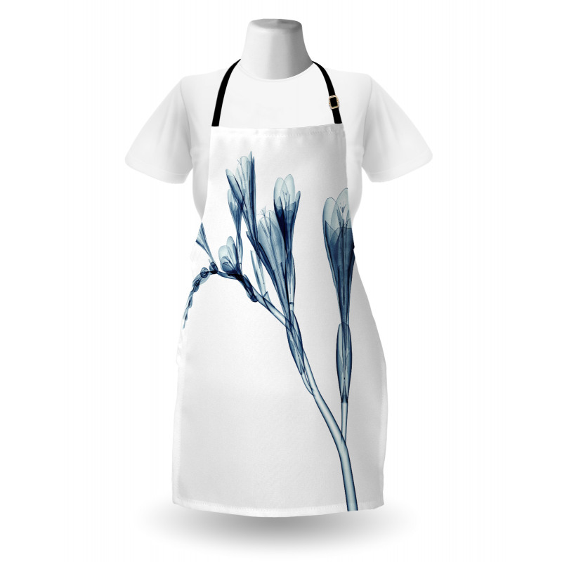 Abstract Modern Floral Apron