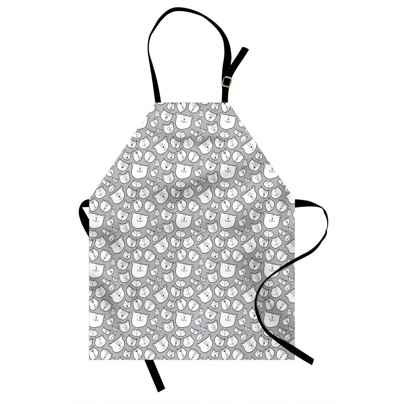 Chunky Teddy Bear Portraits Apron