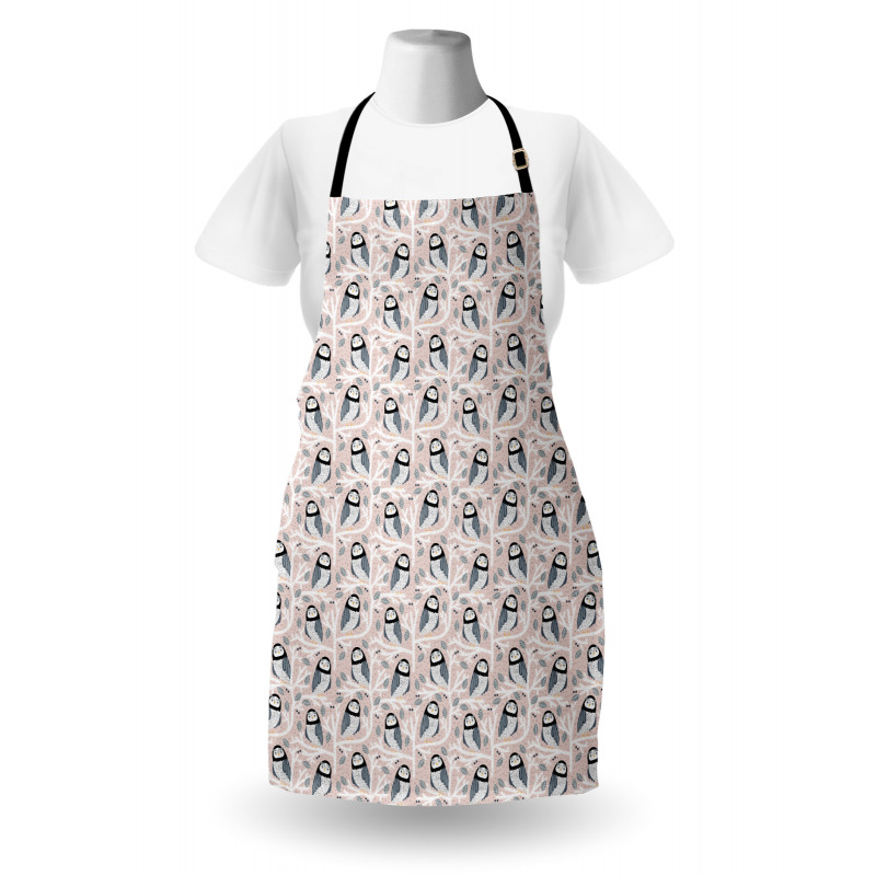 Abstract  Birds on Branches Apron