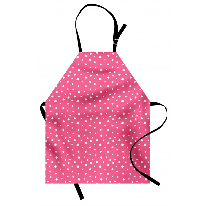 Grunge Drawn Rounds Apron