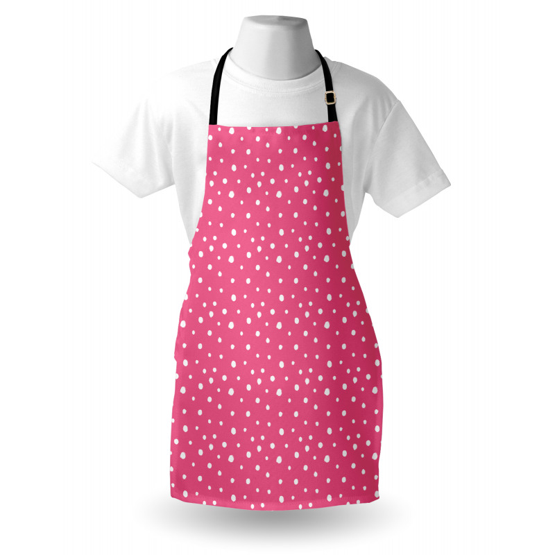 Grunge Drawn Rounds Apron