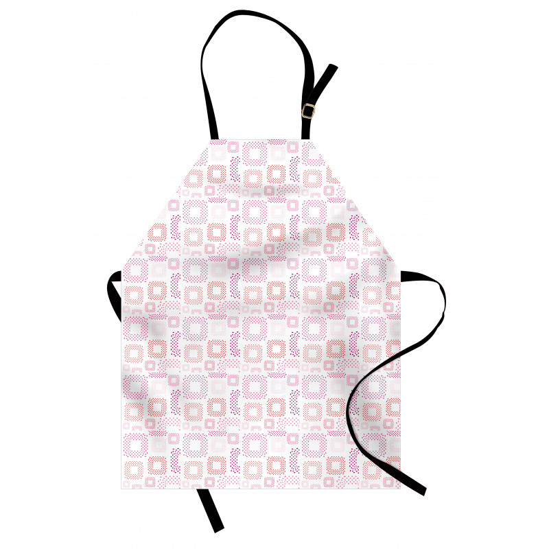 Dots Squares Art Apron