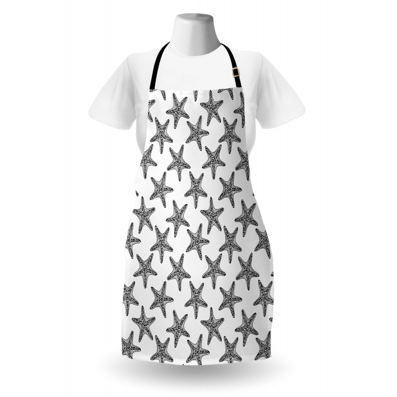 Zentangle Aquatic Creature Apron