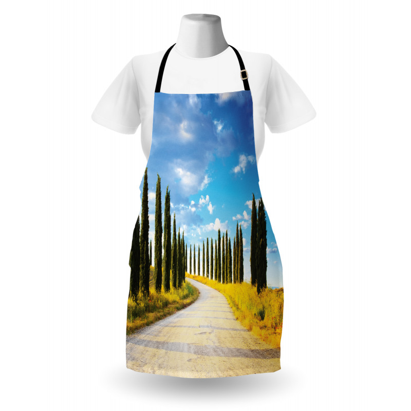 Mediterranean Trees Apron