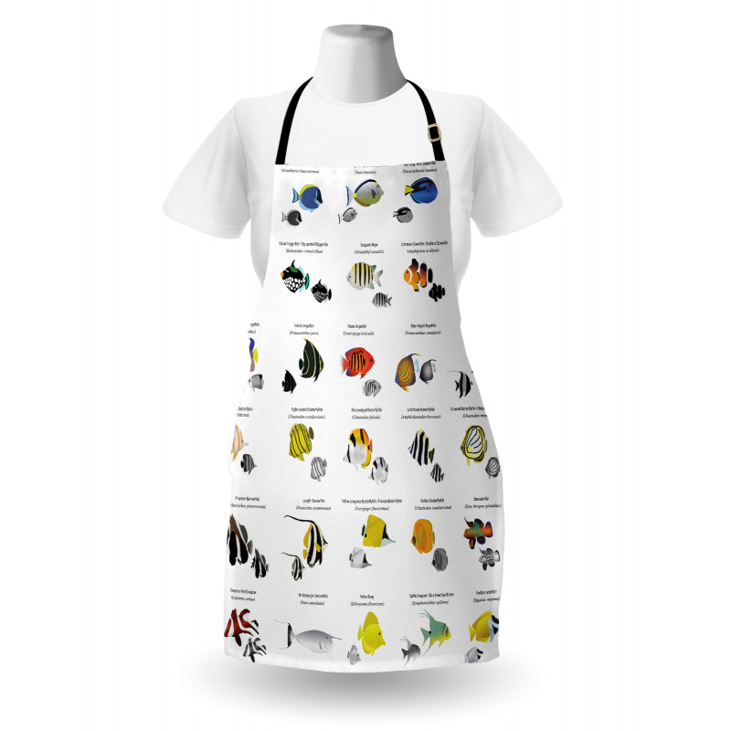 Underwater Aquatic Species Apron