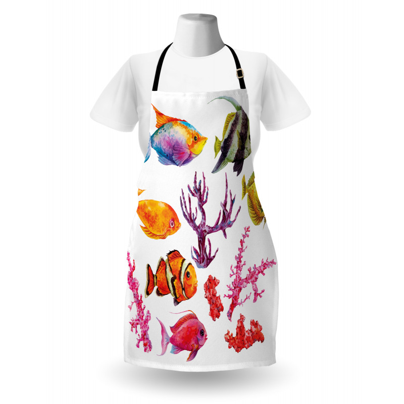 Tropic Life Seaweed Coral Apron