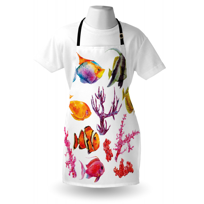 Tropic Life Seaweed Coral Apron