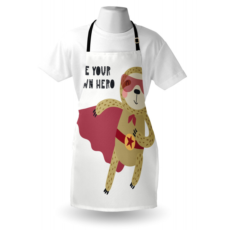 Be Your Own Hero Motto Apron