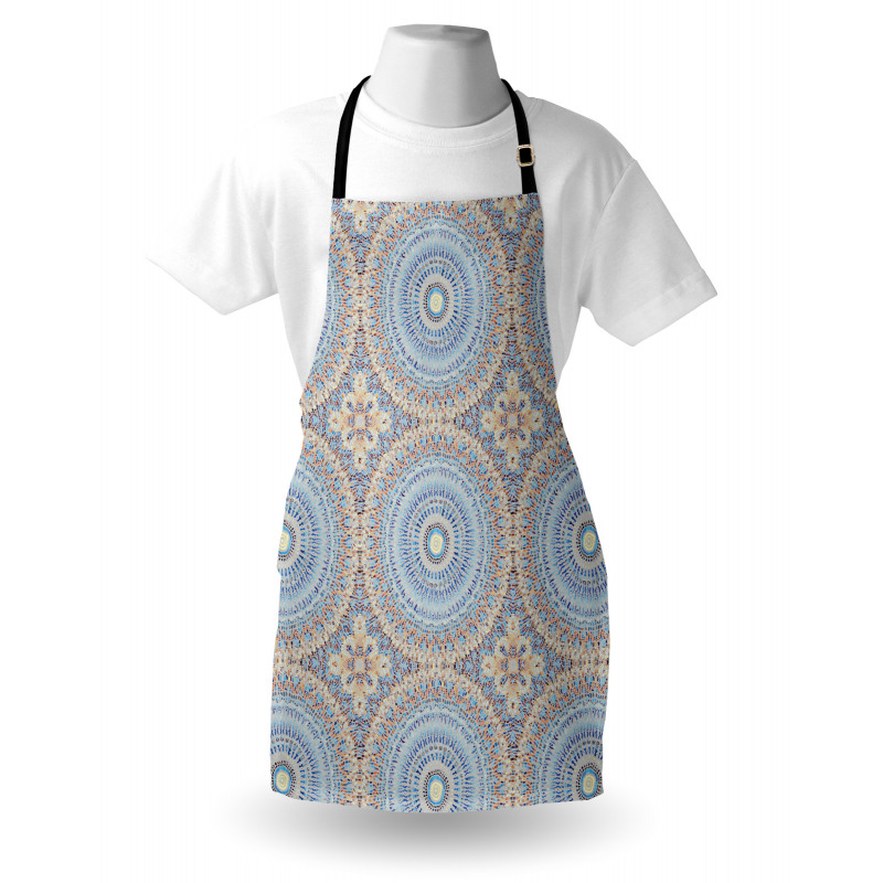 Ethnic Shapes Dotted Motifs Apron