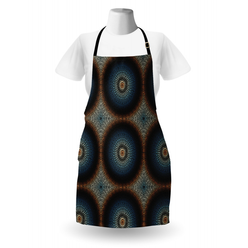 Bohemian Round Dots Design Apron