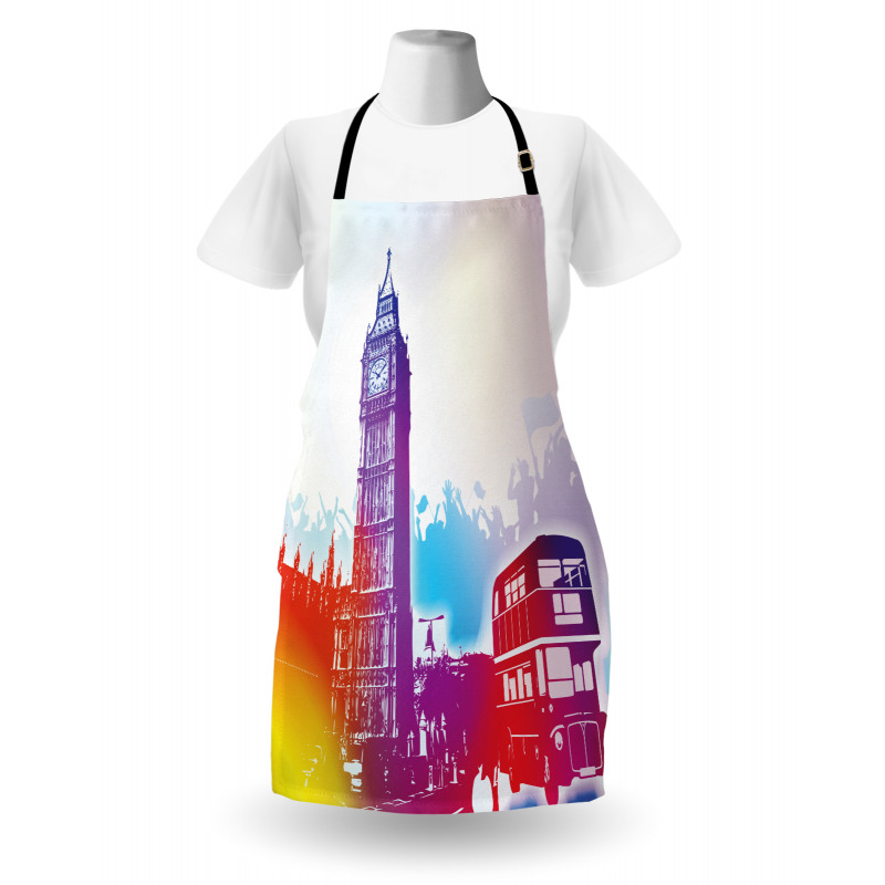 Historical Big Ben UK Apron