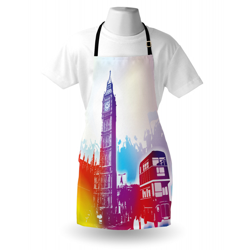 Historical Big Ben UK Apron