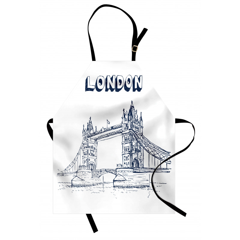 Europe Big Ben Landmark Apron