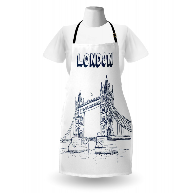 Europe Big Ben Landmark Apron