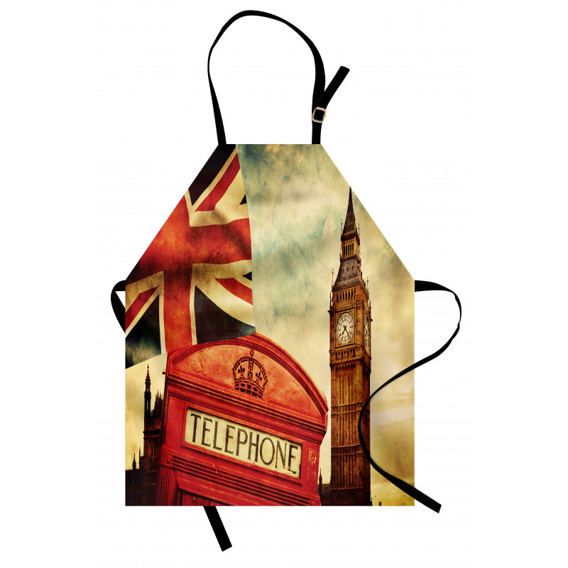 Londra Mutfak Önlüğü İngiltere ve Big Ben