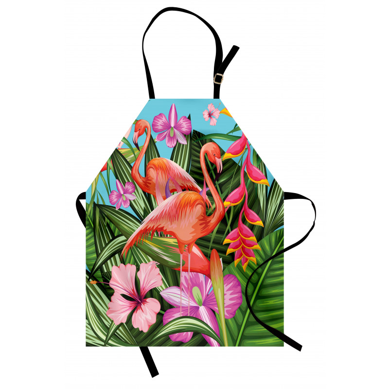 Hibiscus Tropic Flower Apron