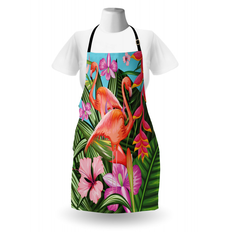 Hibiscus Tropic Flower Apron