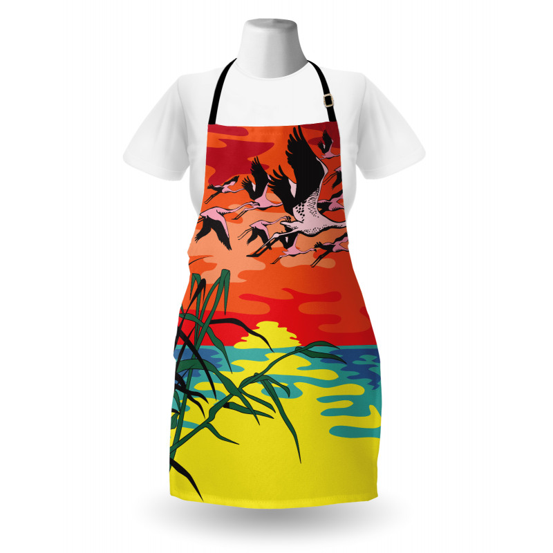 Birds in the Air Art Apron