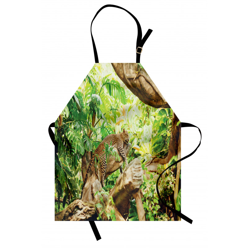 Tropic Wild Jungle Leaf Apron