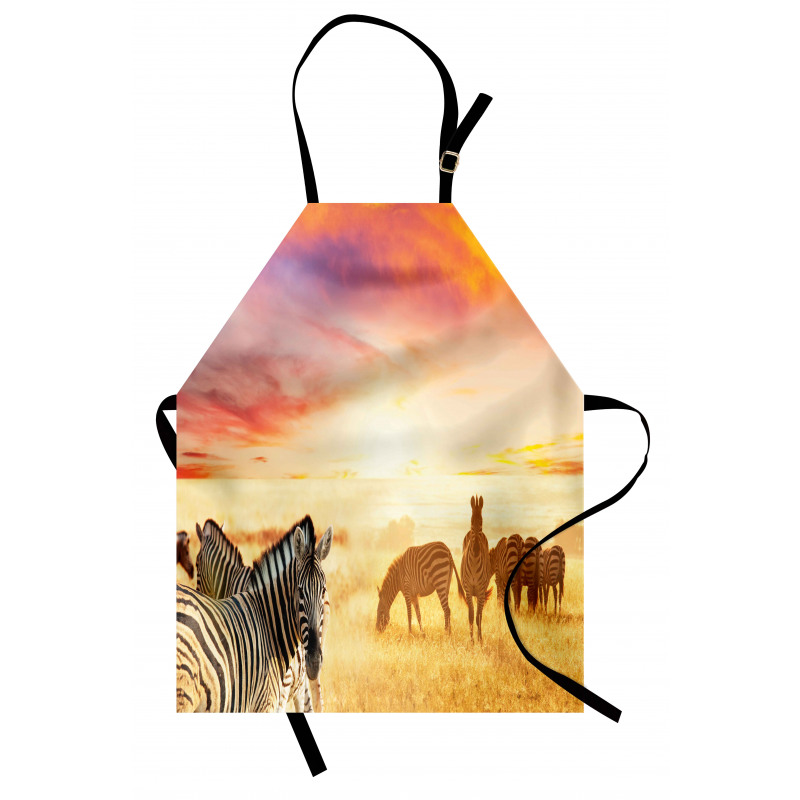 South Wild Zebra Apron