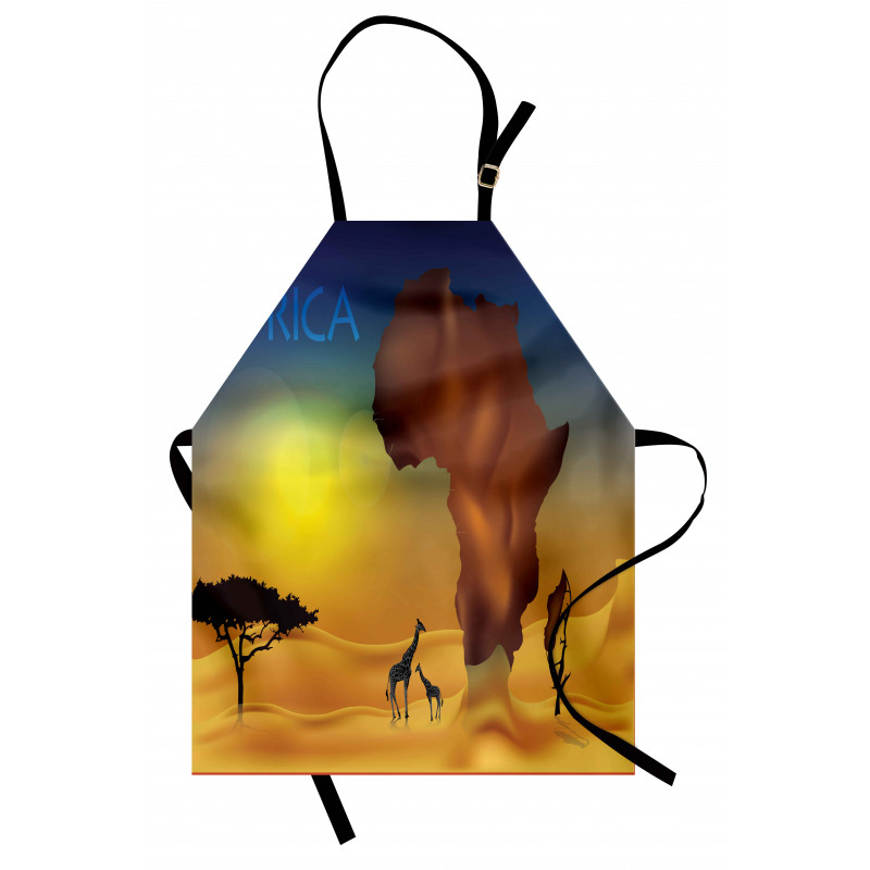 Tropical Wild Animal Apron