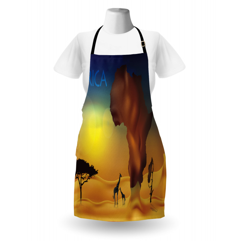 Tropical Wild Animal Apron