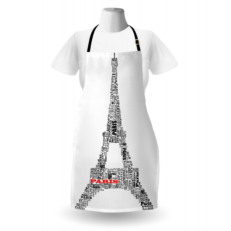 Paris France Tour Apron