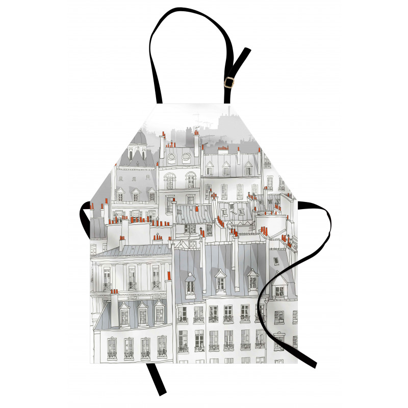 Paris Aerial Scenery Apron