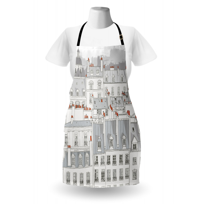 Paris Aerial Scenery Apron